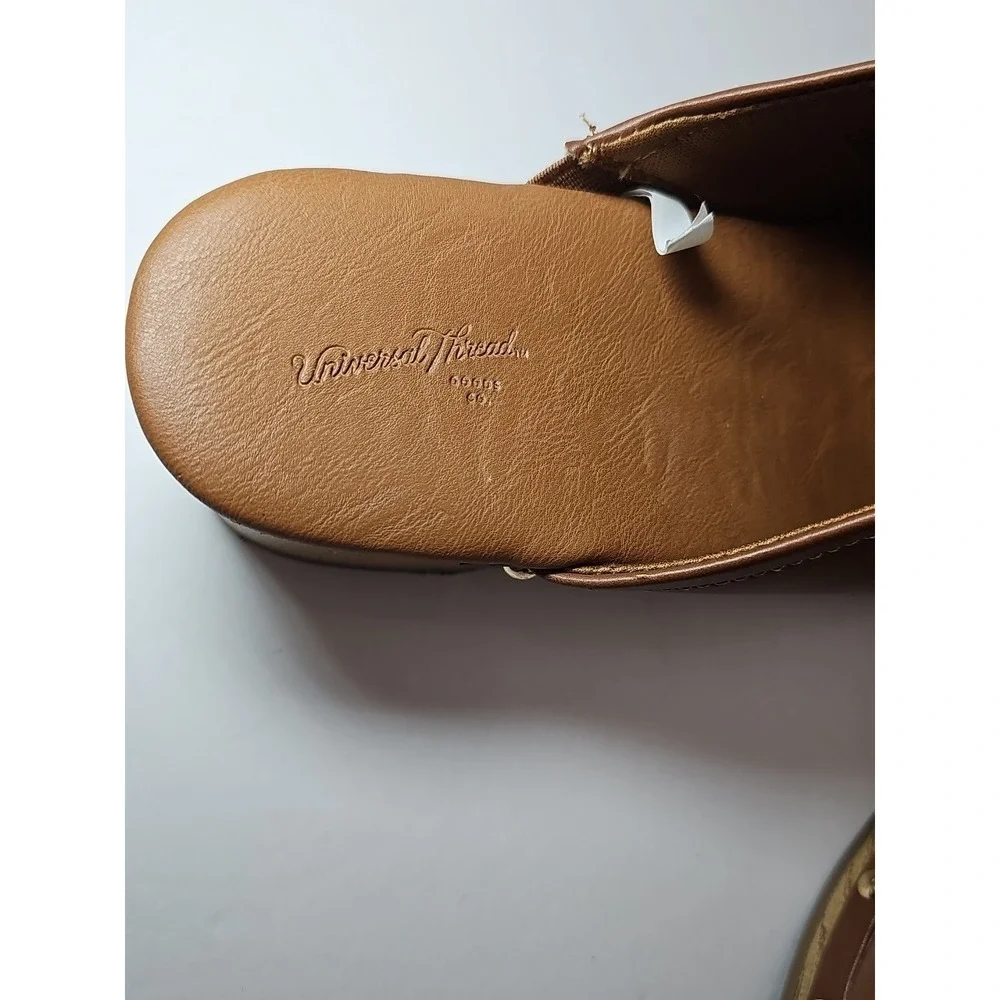 Universal Thread  Women Indra Memory Foam Faux Leather Slip-on Clogs Size 7 1/2 - Picture 4 of 13